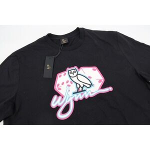 OVO Wynn Las Vegas Dice Tee Black Pink Exclusive T-Shirt Size Large Brand New